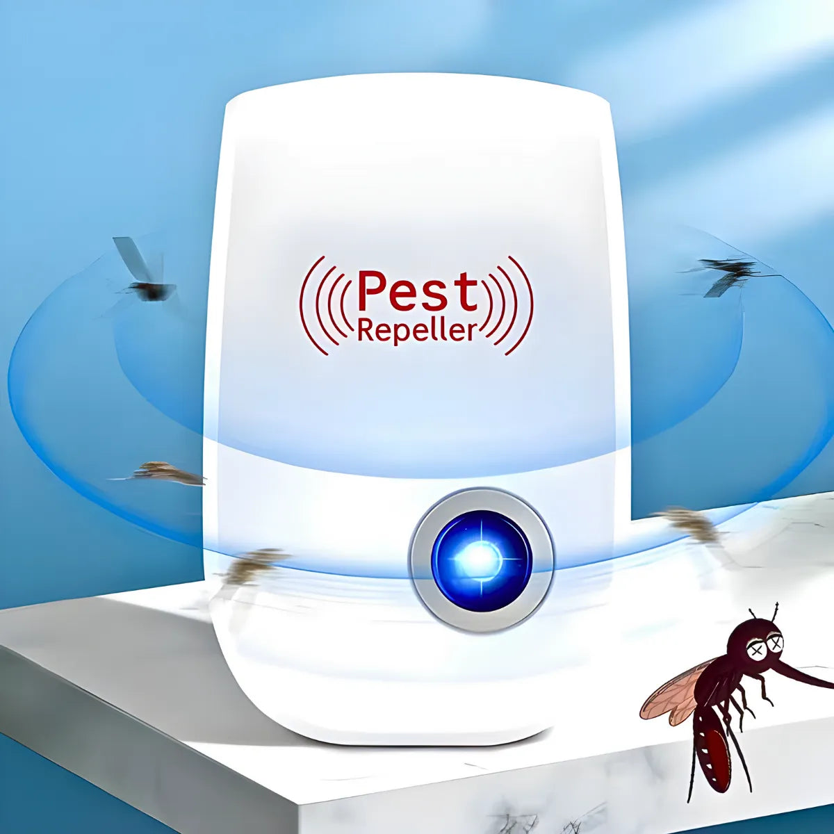 Repelente Eletrônico Bivolt Controle De Pragas